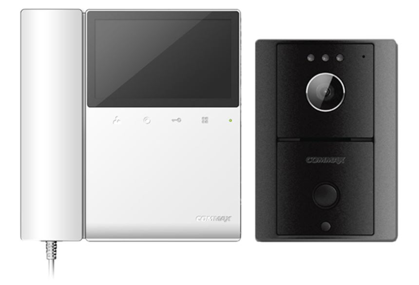 1lakásos video, 4 vezetékes, COMMAX CDV-43K/DRC-4L